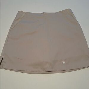 EUC Lady Hagen Beige Activewear Skirt Women's 8 Golf Tennis Pickleball (F1)